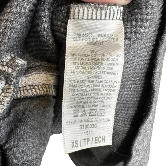 Splendid Cardigan Women Sweater Long Sleeve Stretch Pocket Open Grey Extra Small - Picture 7 of 9